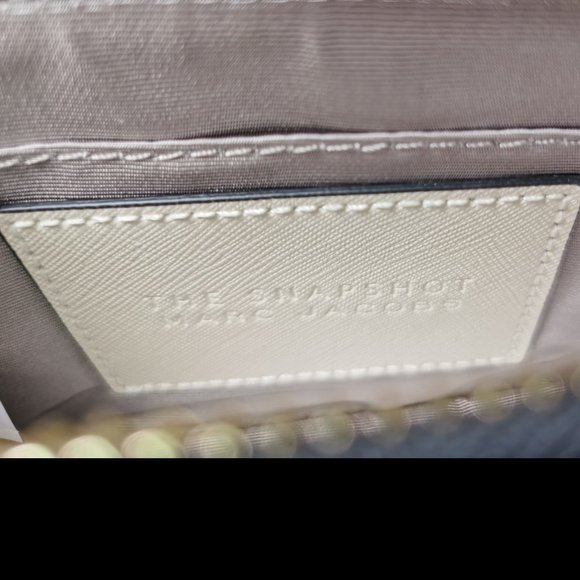 Marc Jacobs The Snapshot White Crossbody Bag NWT - Picture 7 of 10